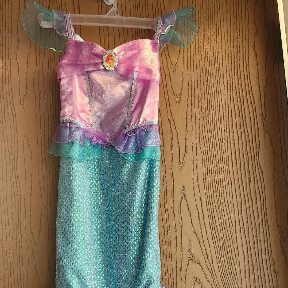 Classic Ariel Princess sea costume and  new accessories( crown and purse)